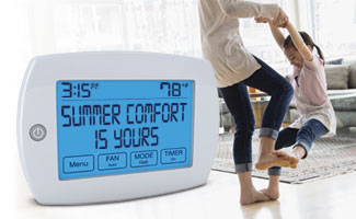 summer comfort is yours