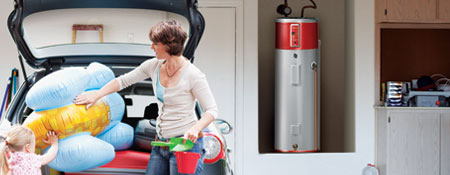 Energy efficient heat pump water heaters